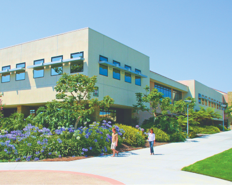 beautiful campus buildings