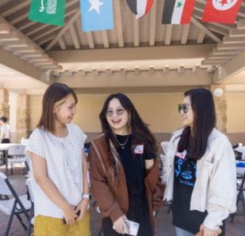 female friends laughing