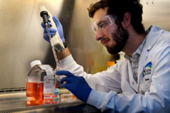 Man working in lab